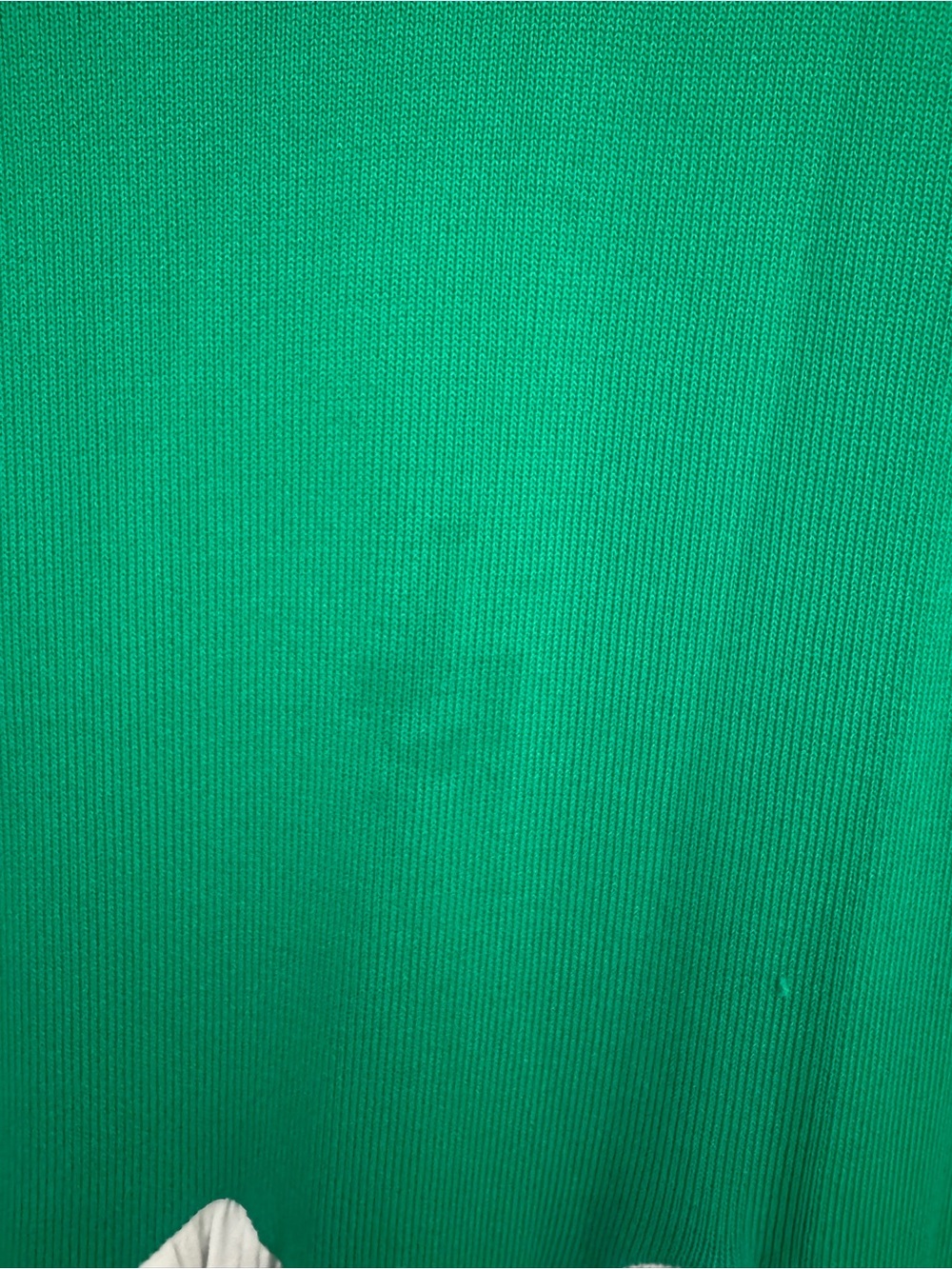 Green and White Sleeveless Colorblock Dress - Picture 3 of 3